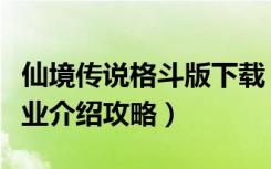 仙境传说格斗版下载（《仙境传说格斗版》职业介绍攻略）