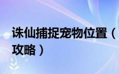 诛仙捕捉宠物位置（《诛仙2》怎么捕捉宠物攻略）