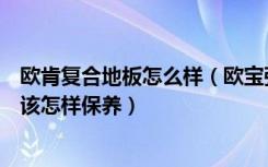 欧肯复合地板怎么样（欧宝强化复合地板质量怎么样地板应该怎样保养）