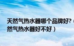 天然气热水器哪个品牌好?（天然气热水器哪个品牌最好天然气热水器好不好）