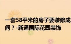 一套58平米的房子要装修成北欧风格的公寓包含哪些功能房间？-新通国际花园装饰