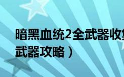 暗黑血统2全武器收集（暗黑血统2打造极品武器攻略）