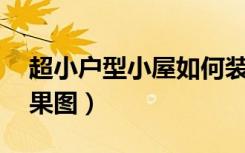 超小户型小屋如何装修（25平米小屋装修效果图）