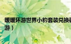 暖暖环游世界小豹套装兑换码（小豹套装兑换码获得 快吧手游）