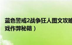 蓝色警戒2战争狂人图文攻略（《蓝色警戒2：战争狂人》游戏作弊秘籍）