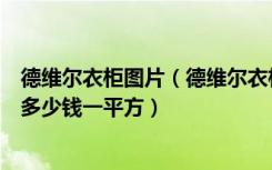 德维尔衣柜图片（德维尔衣柜是哪里提供的板材德维尔衣柜多少钱一平方）