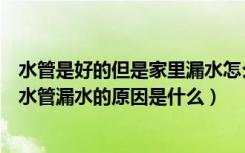 水管是好的但是家里漏水怎么办（家里水管漏水怎么办家里水管漏水的原因是什么）