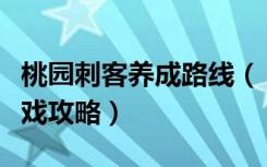 桃园刺客养成路线（《桃园》刺客怎么加点游戏攻略）