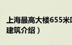 上海最高大楼655米叫什么名（上海最高大楼建筑介绍）