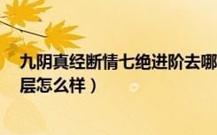 九阴真经断情七绝进阶去哪里弄（九阴真经断情七绝练到4层怎么样）