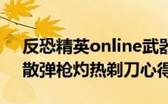 反恐精英online武器（《反恐精英Online》散弹枪灼热剃刀心得）