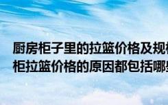 厨房柜子里的拉篮价格及规格（橱柜拉篮价格多少钱影响橱柜拉篮价格的原因都包括哪些）