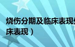 烧伤分期及临床表现处理措施（烧伤分期及临床表现）