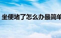 坐便堵了怎么办最简单（坐便器堵塞的原因）