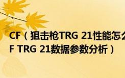 CF（狙击枪TRG 21性能怎么样 CF TRG 21性能对比介绍 CF TRG 21数据参数分析）