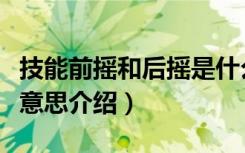 技能前摇和后摇是什么意思（技能前摇和后摇意思介绍）