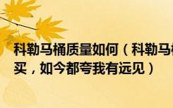 科勒马桶质量如何（科勒马桶怎么样和家人多次争吵执意购买，如今都夸我有远见）