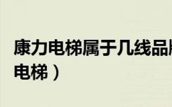 康力电梯属于几线品牌（使用者怎么样去保养电梯）