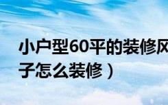 小户型60平的装修风格（60平方的小户型房子怎么装修）