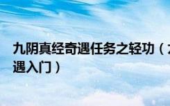 九阴真经奇遇任务之轻功（九阴真经怎么奇遇教你桃花岛奇遇入门）