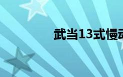 武当13式慢动作（武当1）