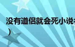 没有道侣就会死小说名（没有道侣就会死小说）