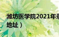 潍坊医学院2021年录取分数线（潍坊医学院地址）