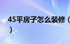 45平房子怎么装修（45平房子怎么装修设计）