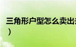 三角形户型怎么卖出去（三角形户型怎么装修）