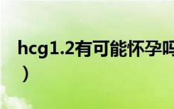 hcg1.2有可能怀孕吗（hcg小于1.2会怀孕吗）