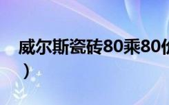 威尔斯瓷砖80乘80价格（威尔斯瓷砖怎么样）