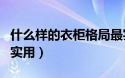 什么样的衣柜格局最实用（什么样的衣柜格局实用）