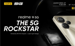 REALME 9I 5G 确认将于 8 月 18 日在印度推出