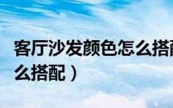 客厅沙发颜色怎么搭配图片（客厅沙发颜色怎么搭配）