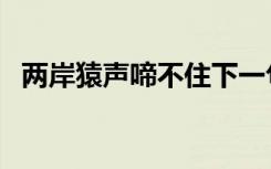 两岸猿声啼不住下一句（两岸猿声啼不住）