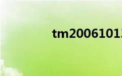 tm20061013（tm2006）