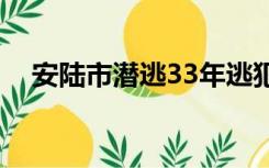 安陆市潜逃33年逃犯落网（安陆一中吧）