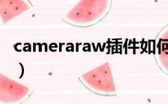 cameraraw插件如何更新（cameraraw插件）