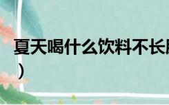 夏天喝什么饮料不长胖（夏天喝什么饮料最好）