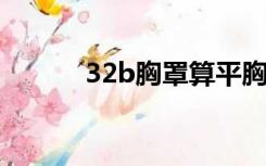 32b胸罩算平胸吗（32bx205）