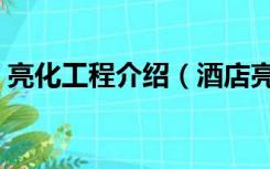 亮化工程介绍（酒店亮化工程包括哪些项目）