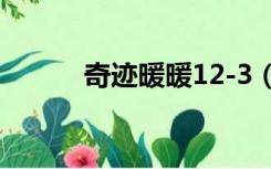 奇迹暖暖12-3（奇迹暖暖12 3）