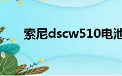 索尼dscw510电池（索尼dscw510）