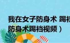 我在女子防身术 踢裆截了一段小视频（女子防身术踢裆视频）