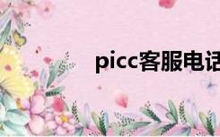 picc客服电话（picc电话）