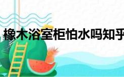 橡木浴室柜怕水吗知乎（橡木浴室柜怕水吗）