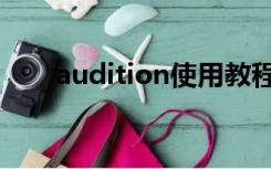 audition使用教程（audition教程）