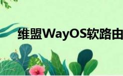 维盟WayOS软路由系统（维盟wayos）