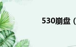 530崩盘（530暴跌）