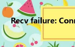 Recv failure: Connection was reset